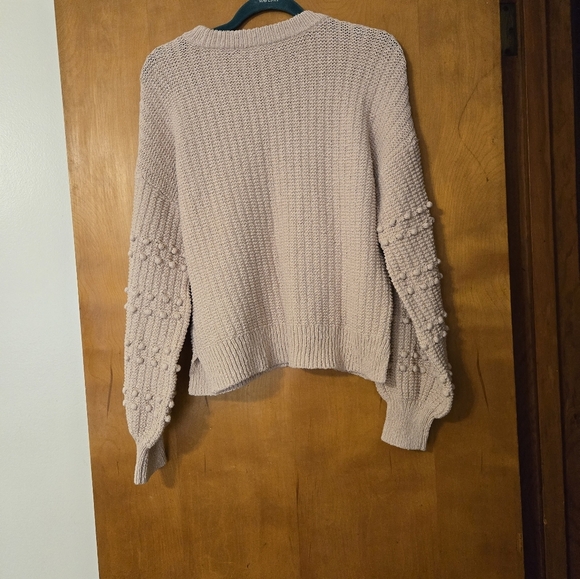 Madewell Bobble Pullover Sweater Tan L Size S - Picture 2 of 5